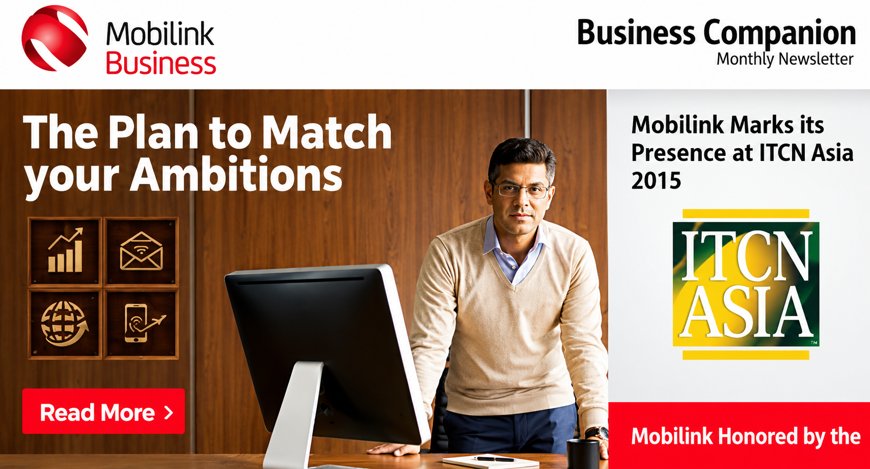 Mobilink Business — Samsung Grand Prime digital campaign